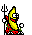 Banaan GIF. Eten en drinken Banaan Duivel Gifs Kwaad 