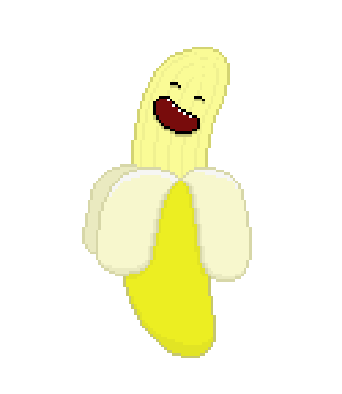 Eten en drinken Banaan Gifs 