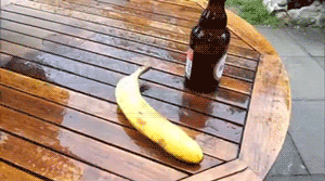 Banaan GIF. Eten en drinken Banaan Gifs Gif Psql 
