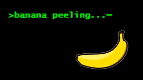 Banaan GIF. Eten en drinken Lichaam Banaan Gifs Wasteds 