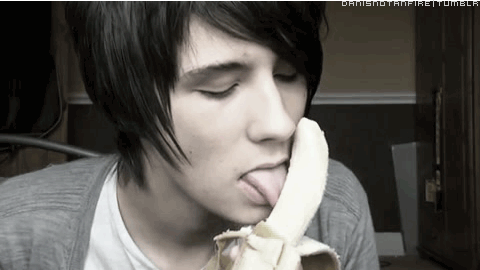 Eten en drinken Banaan Gifs illustratie 