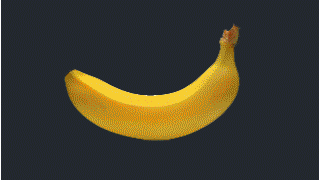 Eten en drinken Banaan Gifs 