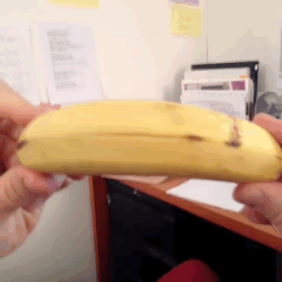 Eten en drinken Banaan Gifs praat 