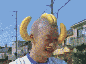 Banaan GIF. Anime Eten en drinken Banaan Gifs 