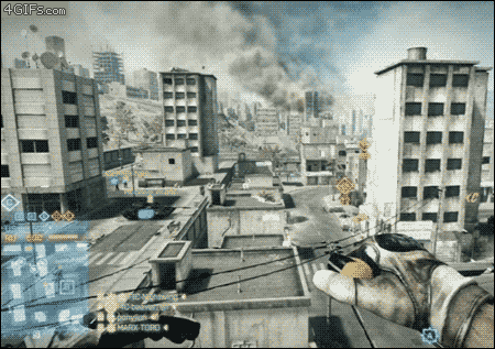 Games Gifs Battlefield video game physics dogtags 