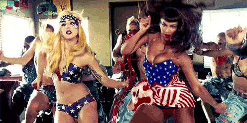 Artiesten Beyonce Mode Gifs jurk 