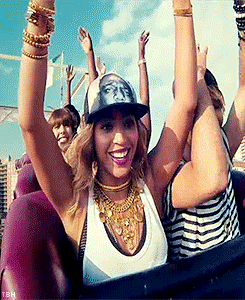 Beyoncé GIF. Artiesten Beyonce Gifs Beyonce album Blauwe klimop 