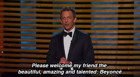 Artiesten Beyonce Gifs Filmsterren Amy poehler Emmy&amp;#39;s Emmy&amp;#39;s 2014 
