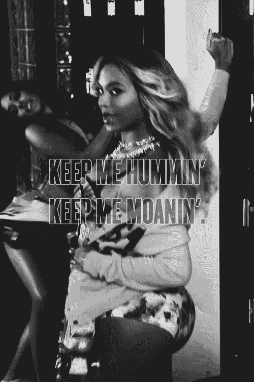 Artiesten Beyonce Gifs dans zwart en wit 