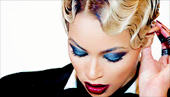 Beyoncé GIF. Artiesten Beyonce Gifs Dans Zwart en wit 