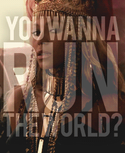 Beyoncé GIF. Artiesten Beyonce Kus Gifs Super bowl Rust 