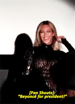 Interview Artiesten Beyonce Gifs lachend Beyonce Knowles 