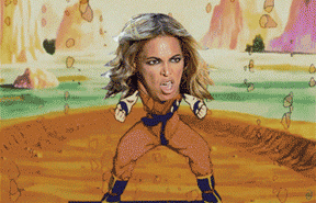 Beyoncé GIF. Artiesten Mortal kombat Beyonce Gifs Gevecht Videospelletjes 