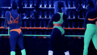 Artiesten Beyonce Gifs houding truc smakken neerbuigen 