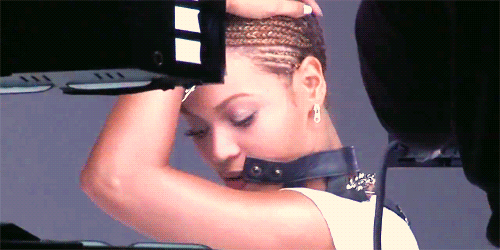 Muziek Artiesten Beyonce Sexy Gifs zwart en wit 