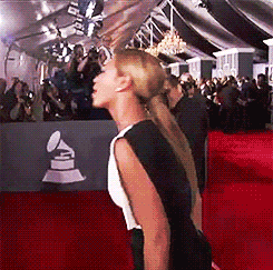 Beyoncé GIF. Artiesten Beyonce Gifs Dans Zwart en wit 