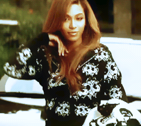 Beyoncé GIF. Artiesten Beyonce Gifs Beyonce album Blauwe klimop 