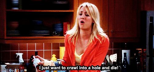 Films en series Gifs Big bang theory stortplaats spam opruimen 