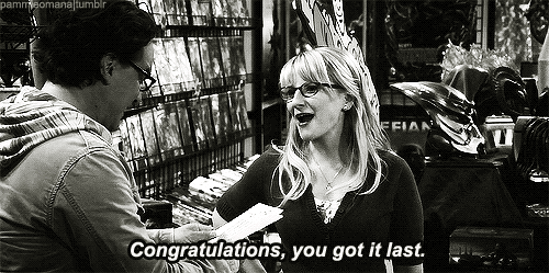 Films en series Penny Gifs Big bang theory Kaley Cuoco 