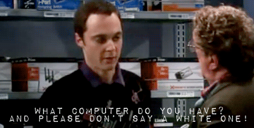Films en series Gifs Big bang theory stortplaats spam opruimen 