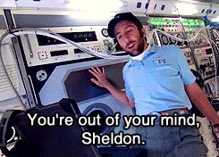 Big Bang Theory GIF. Films en series Gifs Big bang theory Zwart en wit 