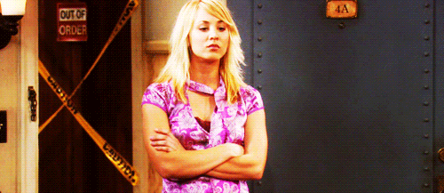Films en series Gifs Big bang theory hop Kaley Cuoco 