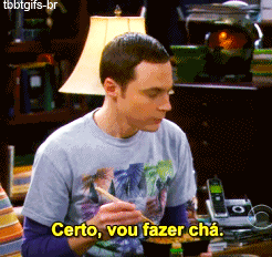 Big Bang Theory GIF. Grappig Films en series Tv Gifs Big bang theory Acteurs Paniek Sheldon 