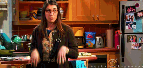 Films en series Gifs Big bang theory stortplaats spam opruimen 