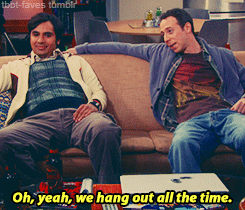 Big Bang Theory GIF. Televisie Films en series Gifs Big bang theory Tubey awards Tubeys Stuart bloei 