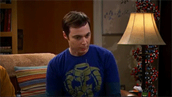 Big Bang Theory GIF. Films en series Gifs Big bang theory Tv programma Te grappig Mijn nieuwe vriend 