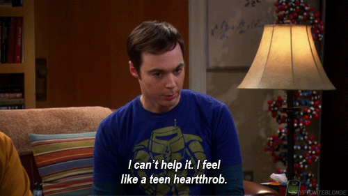 Films en series Kat Gifs Big bang theory Shelden cooper 