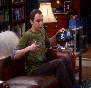 Big Bang Theory GIF. Films en series Gifs Big bang theory Sheldon Divan 