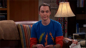 Big Bang Theory GIF. Televisie Films en series Gifs Big bang theory Tubey awards Tubeys Stuart bloei 