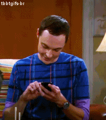 Big Bang Theory GIF. Televisie Films en series Gifs Big bang theory Tubey awards Tubeys Stuart bloei 