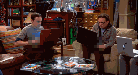 Films en series Thee Gifs Big bang theory sheldon Wil Wheaton chu 