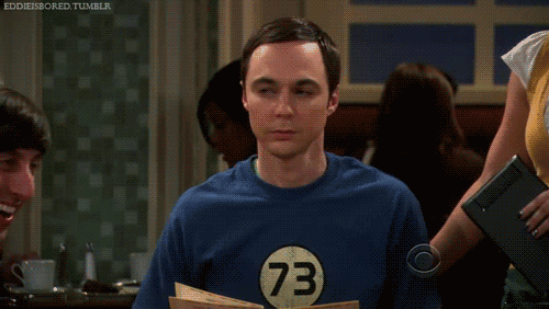 Films en series Tv Gifs Big bang theory sheldon cooper bbt 