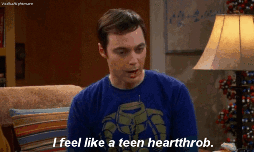 Films en series Tv Gifs Big bang theory sheldon leonard 