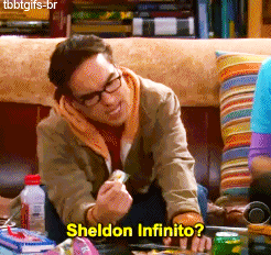 Big Bang Theory GIF. Films en series Gifs Big bang theory Geen 