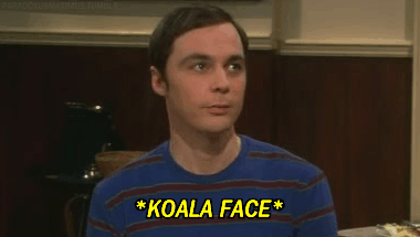 Films en series Gifs Big bang theory miauw tjilpen 