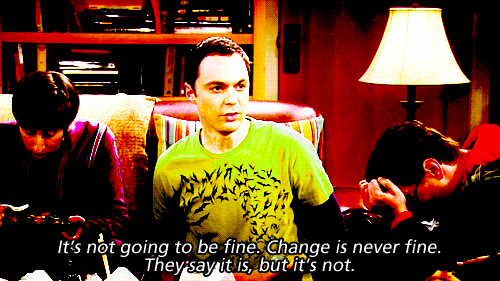 Films en series Gifs Big bang theory verandering sheldon cooper 