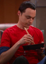 Big Bang Theory GIF. Films en series Gifs Big bang theory Glimlach Sheldon cooper Jim parsons 