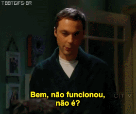 Big Bang Theory GIF. Films en series Gifs Big bang theory Reactie Eruit te komen 
