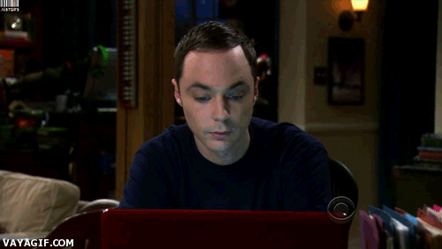 Films en series Gifs Big bang theory reactie sheldon cooper bbt reactie 
