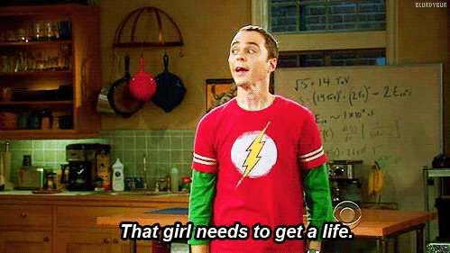 Films en series Gifs Big bang theory apocalypse sheldon cooper oerknal goodn 