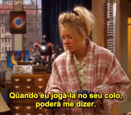 Big Bang Theory GIF. Films en series Gifs Big bang theory Hop Kaley cuoco 