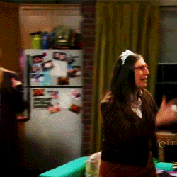 Big Bang Theory GIF. Films en series Gifs Big bang theory Sheldon cooper Amy farrah fowler Shamy 