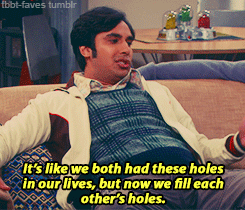 Big Bang Theory GIF. Televisie Films en series Gifs Big bang theory Tubey awards Tubeys Stuart bloei 