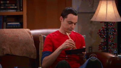 Films en series Gifs Big bang theory sheldon sheldon cooper kamille thee 