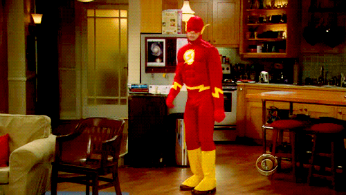 Films en series Gifs Big bang theory stortplaats spam opruimen 