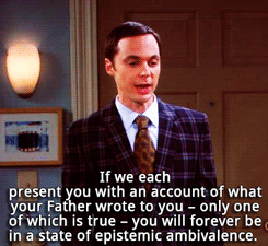 Big Bang Theory GIF. Grappig Schattig Films en series Tv Gifs Big bang theory Sheldon cooper 